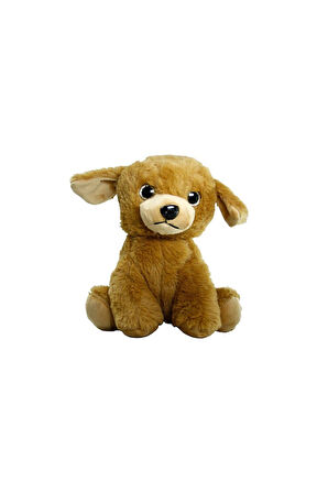 PB30448-22 Peluş Köpek 23cm Kız Erkek Çocuk Oyuncak Eğitici Oyuncaklar