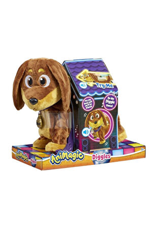 GOLI 923207 Animagic Köpek - Diggles Kız Erkek Çocuk Oyuncak Eğitici Oyuncaklar