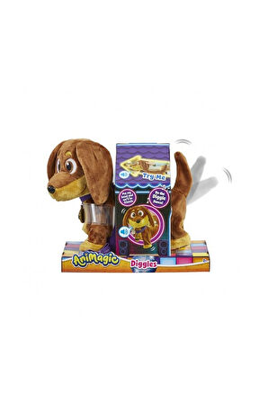 GOLI 923207 Animagic Köpek - Diggles Kız Erkek Çocuk Oyuncak Eğitici Oyuncaklar