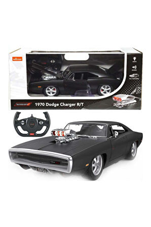 99010 1970 Dodge Charger R/T Sesli ve Işıklı Uzaktan Kumandalı Araba Kız Erkek Çocuk Oyuncak Eğitici