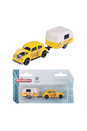Majorette Römorklu Volkswagen The Originals Model Arabalar Kız Erkek Çocuk Oyuncak Eğitici Oyuncakla