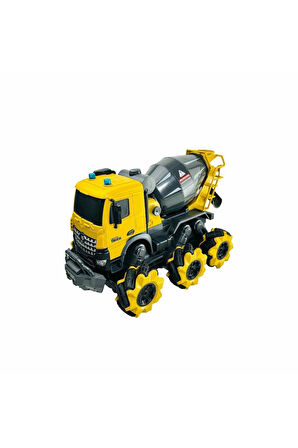 YJ-075-1 Uzaktan Kumandalı Full Fonksiyon 2.4G Işıklı ve Sesli Beton -Vardem Kız Erkek Çocuk Oyuncak