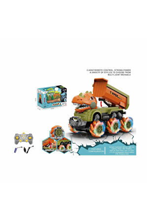 YJ-078-4 Kumandalı Sesli ve Işıklı Dinazor Kız Erkek Çocuk Oyuncak Eğitici Oyuncaklar