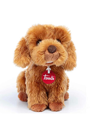 Trudi Peluş Toy Poddle Oliver Oturan Köpek 20cm Kız Erkek Çocuk Oyuncak Eğitici Oyuncaklar