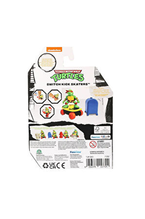 TU812001 TMNT Ninja Kaplumbağalar Kaykay Figürü - 71052 -1adet fiyatıdır Kız Erkek Çocuk Oyuncak Eği