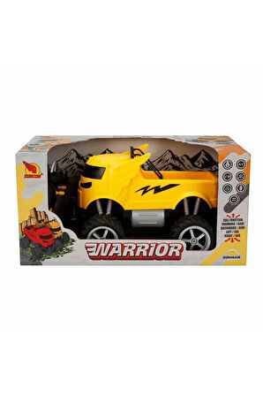 4677 1:18 Suncon Warrior USB Şarjlı Uzaktan Kumandalı Araba 28cm Kız Erkek Çocuk Oyuncak Eğitici Oyu