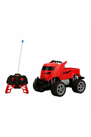 4677 1:18 Suncon Warrior USB Şarjlı Uzaktan Kumandalı Araba 28cm Kız Erkek Çocuk Oyuncak Eğitici Oyu