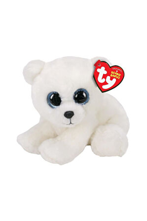 TY Original Beanie Babies Peluş Kutup Ayısı- Ari 13cm Kız Erkek Çocuk Oyuncak Eğitici Oyuncaklar