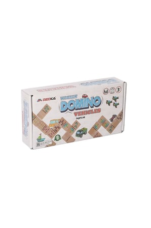 RD5649 Ahşap Domino Oyunu Araçlar Kız Erkek Çocuk Oyuncak Eğitici Oyuncaklar