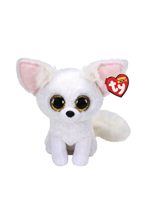 TY Beanie Boos Peluş Kar Tilkisi-Fennec 15cm Kız Erkek Çocuk Oyuncak Eğitici Oyuncaklar