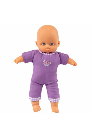 Dolgulu Kel Bebek 20cm Kız Erkek Çocuk Oyuncak Eğitici Oyuncaklar