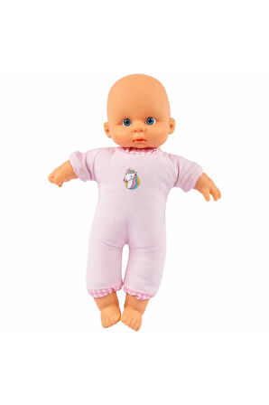 Dolgulu Kel Bebek 20cm Kız Erkek Çocuk Oyuncak Eğitici Oyuncaklar