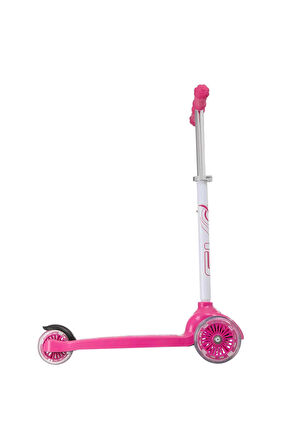 Evo Işıklı Move N Groove Pembe Üç Tekerlekli Scooter Kız Erkek Çocuk Oyuncak Eğitici Oyuncaklar