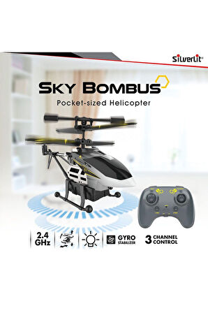 SIL 84764 Sky Bombus Helikopter Kız Erkek Çocuk Oyuncak Eğitici Oyuncaklar