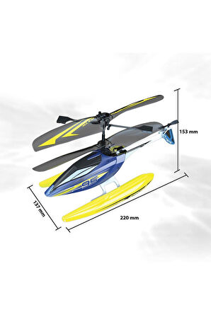 SIL 84795 Silverlit Aqua Blaze Kumandalı Helikopter Kız Erkek Çocuk Oyuncak Eğitici Oyuncaklar