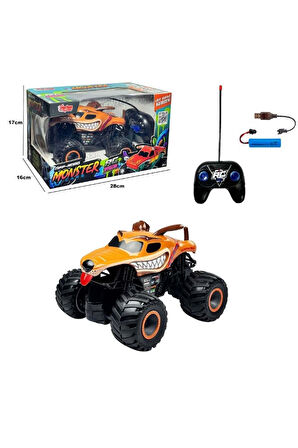 JY-1003 Uzaktan Kumandalı Full Fonksiyon Şarjlı Monster Jeep Kız Erkek Çocuk Oyuncak Eğitici Oyuncak