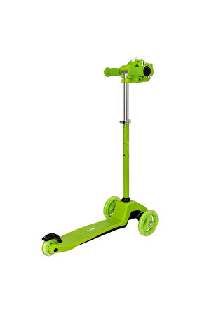 Dino 3 Teker Işıklı Mini Scooter Kız Erkek Çocuk Oyuncak Eğitici Oyuncaklar