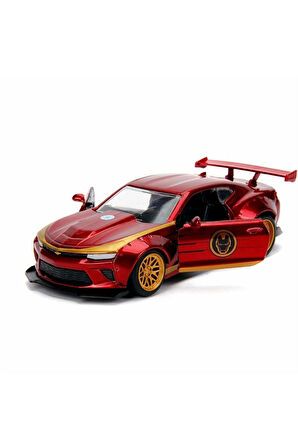 1:32 Marvel 2016 Chevy Camaro SS Kız Erkek Çocuk Oyuncak Eğitici Oyuncaklar