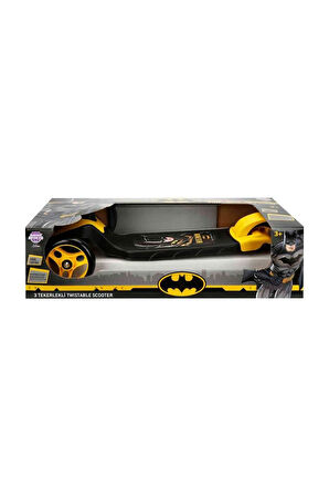 Batman 3 Tekerlekli Twistable Scooter Kız Erkek Çocuk Oyuncak Eğitici Oyuncaklar