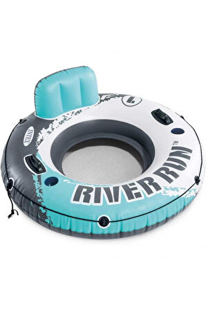Intex River Run Fileli Koltuk Simit Turkuaz 135cm - IX-56825 Kız Erkek Çocuk Oyuncak Eğitici Oyuncak