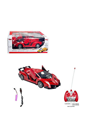 RG-1383-9A-11A Kumandalı Wild Sport Araba 1:18 Kız Erkek Çocuk Oyuncak Eğitici Oyuncaklar