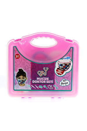 Mucize Doktor Seti Pembe Kız Erkek Çocuk Oyuncak Eğitici Oyuncaklar
