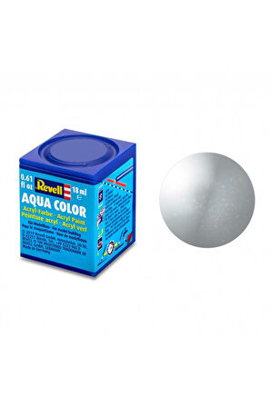 Revell 90 - Aqua Color Silver - Metallic Boya - 18 ml Kız Erkek Çocuk Oyuncak Eğitici Oyuncaklar