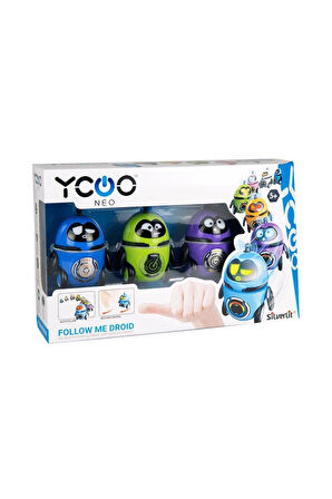 SIL/88582 Silverlit Follow Me Droid 3lü Set - 1adet FİYATIDIR - MODEL BİLDİRİN Kız Erkek Çocuk Oyunc