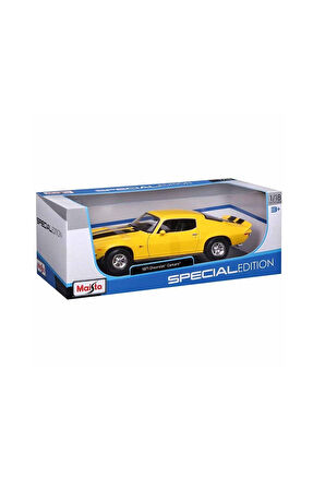 MAIS 31131 1971 Chevrolet Camaro Model Araba 1:18 Kız Erkek Çocuk Oyuncak Eğitici Oyuncaklar