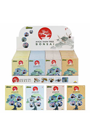 Gloopy Sihirli Kar Ağacı Bonsai Yapım Seti Kız Erkek Çocuk Oyuncak Eğitici Oyuncaklar