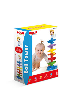 Dolu Top Kulesi Kız Erkek Çocuk Oyuncak Eğitici Oyuncaklar