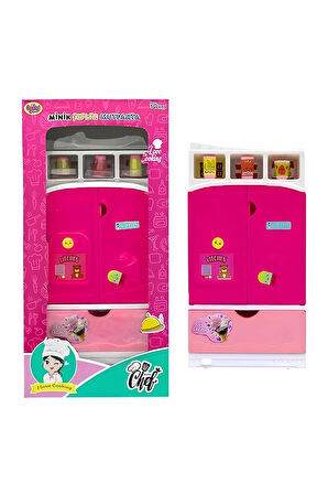Oydaş Minik Şefler Buzdolabı 02356 Kız Erkek Çocuk Oyuncak Eğitici Oyuncaklar