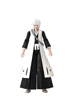 Bandai Toshiro Hitsugaya Poz Verilebilir Figür 16cm Kız Erkek Çocuk Oyuncak Eğitici Oyuncaklar