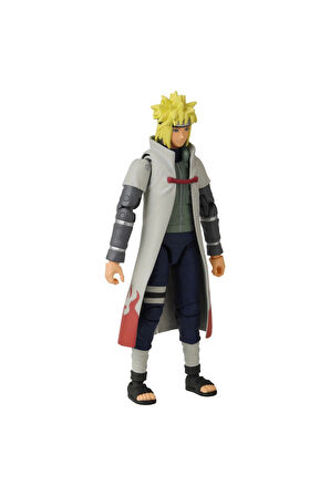 Bandai Minato Namikaze Poz Verilebilir Figür 16cm Kız Erkek Çocuk Oyuncak Eğitici Oyuncaklar