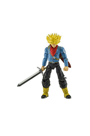 Bandai Dragon Ball Super Saiyan Future Trunks Poz Verilebilir Figür Kız Erkek Çocuk Oyuncak Eğitici