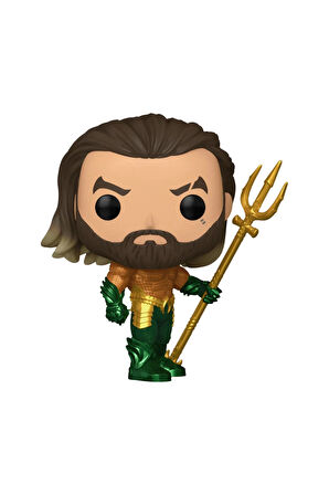 Funko POP Movies DC Aquaman 2 Aquaman Hero Suit Kız Erkek Çocuk Oyuncak Eğitici Oyuncaklar