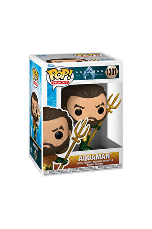 Funko POP Movies DC Aquaman 2 Aquaman Hero Suit Kız Erkek Çocuk Oyuncak Eğitici Oyuncaklar