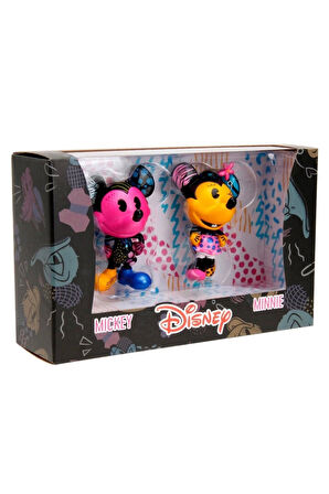 Disney Mickey & Minnie Özel Üretim 2 Figür 10cm Kız Erkek Çocuk Oyuncak Eğitici Oyuncaklar