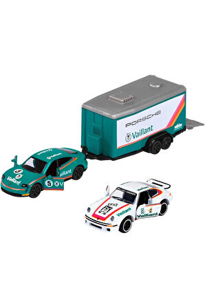 Majorette Car Trailer Ford Kız Erkek Çocuk Oyuncak Eğitici Oyuncaklar