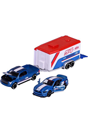 Majorette Car Trailer Ford Kız Erkek Çocuk Oyuncak Eğitici Oyuncaklar