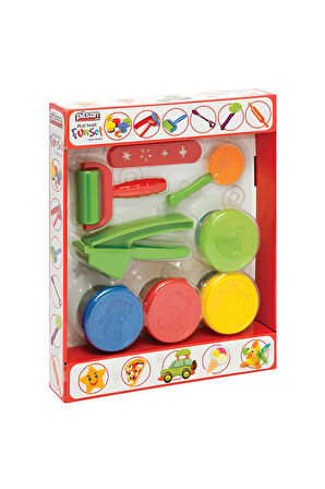 Fun Set Oyun Hamuru 4x80 gr Kız Erkek Çocuk Oyuncak Öğretici Oyuncaklar