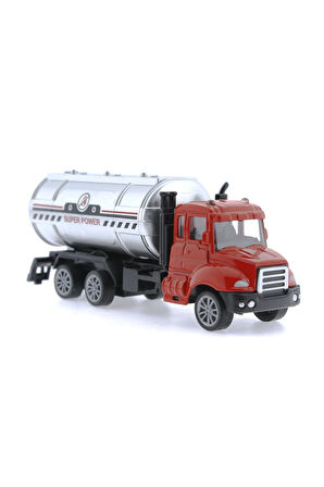 Çek Bırak Metal Mini Yakıt Tankeri Kız Erkek Çocuk Oyuncak Eğitici Oyuncaklar