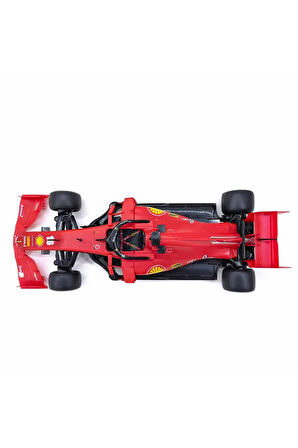 1:16 Ferrari SF1000 Uzaktan Kumandalı Model Araç Montaj Kiti Kız Erkek Çocuk Oyuncak Eğitici Oyuncak