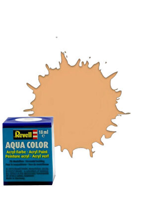 Aqua Color Africa Brown - Mat Boya- 18 ml Kız Erkek Çocuk Oyuncak Eğitici Oyuncaklar