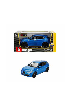 21086 1:24 Alfa Romeo Stelvio Model Araba -Sunman Kız Erkek Çocuk Oyuncak Eğitici Oyuncaklar