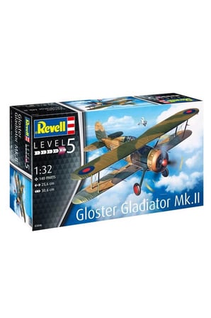 Revell Gloster Gladiator Mk. II Kız Erkek Çocuk Oyuncak Eğitici Oyuncaklar