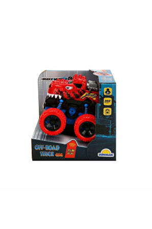 Maxx Wheels Speed Dinosaur Off Road Aracı 10cm - 1adet Stokta Olan Gönderilir Kız Erkek Çocuk Oyunca