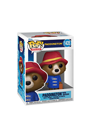 Funko POP Movies: Paddington - Paddington with Suitcase Kız Erkek Çocuk Oyuncak Eğitici Oyuncaklar