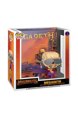 Funko POP Albums: Megadeth - 72589 Kız Erkek Çocuk Oyuncak Eğitici Oyuncaklar