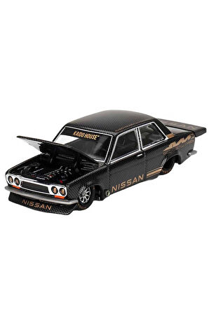 Mini Gt 1:64 Datsun 510 Pro Street Full Carbon V1 Kız Erkek Çocuk Oyuncak Eğitici Oyuncaklar
